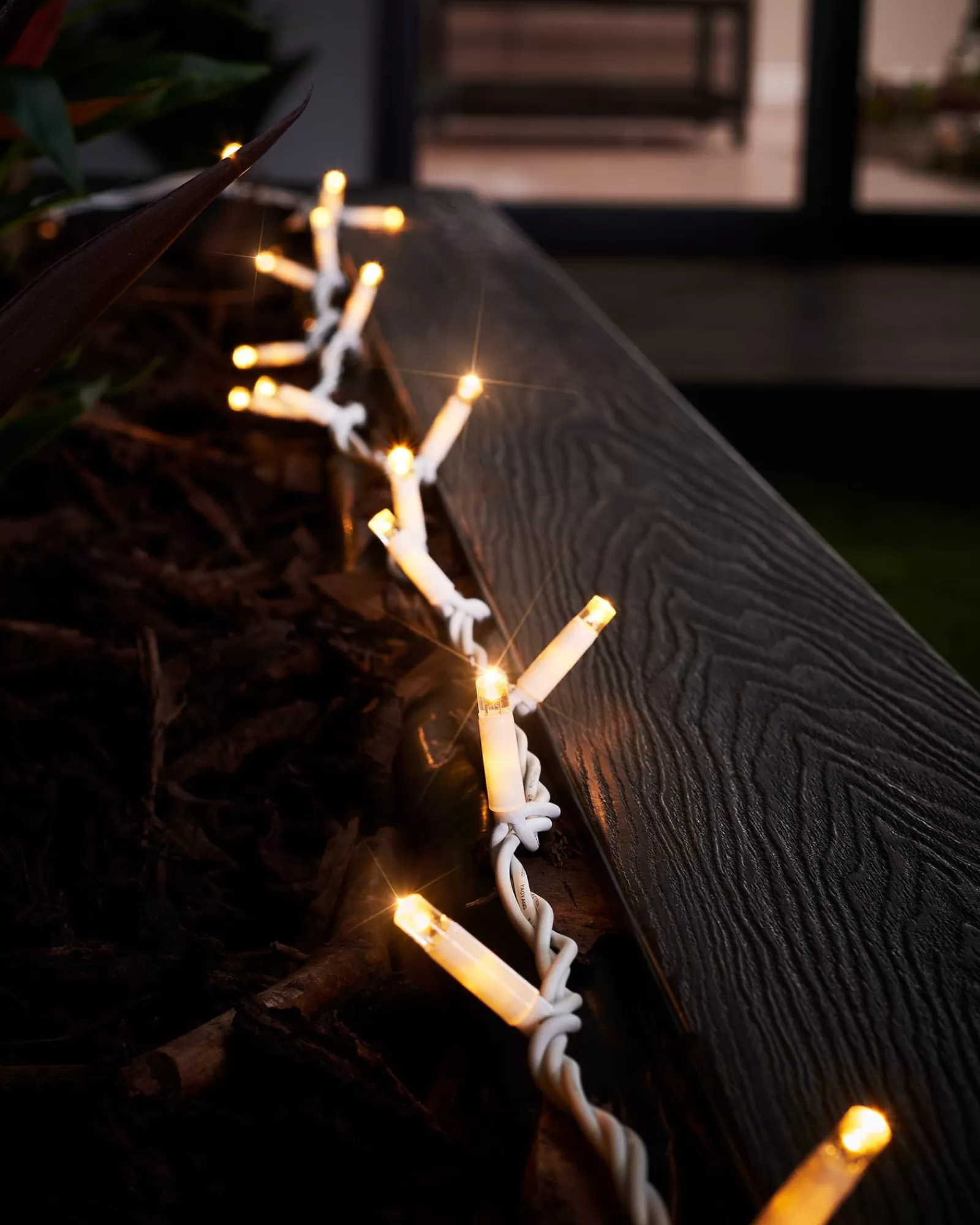 WeRChristmas Link Pro | Fairy Lights^LINK PRO Twinkle LED String Lights, White Cable, Warm White