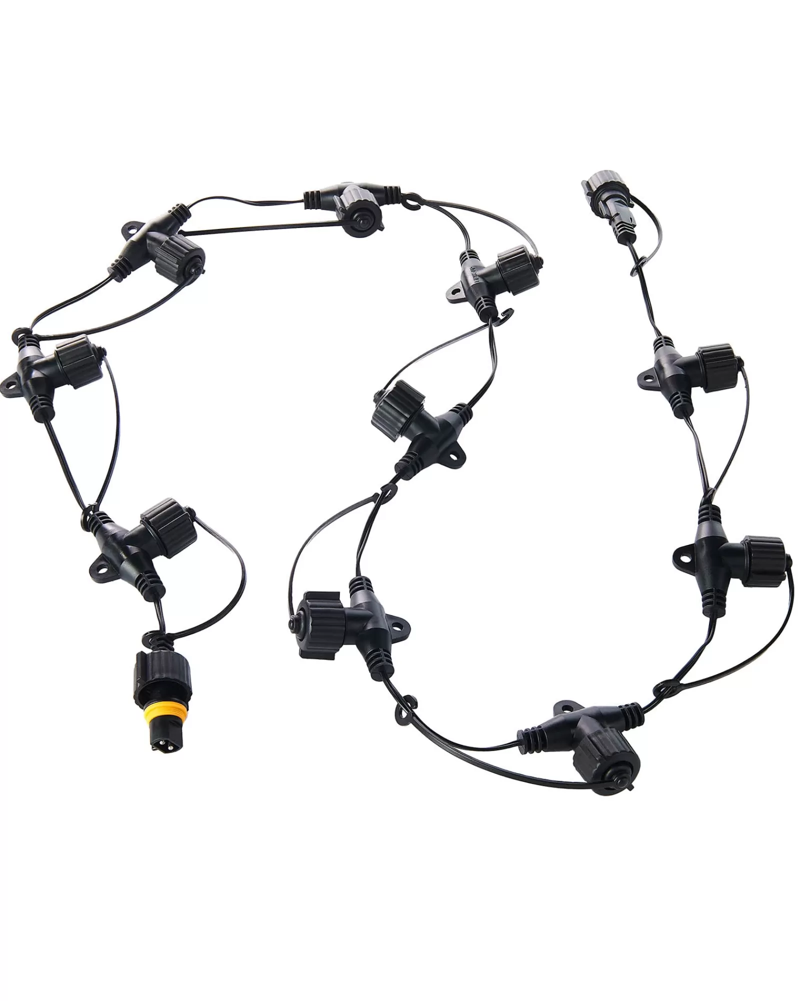 WeRChristmas Link Up | Accessories^LINK UP 10 T Port Curtain Connectors, Connectable, Black Cable