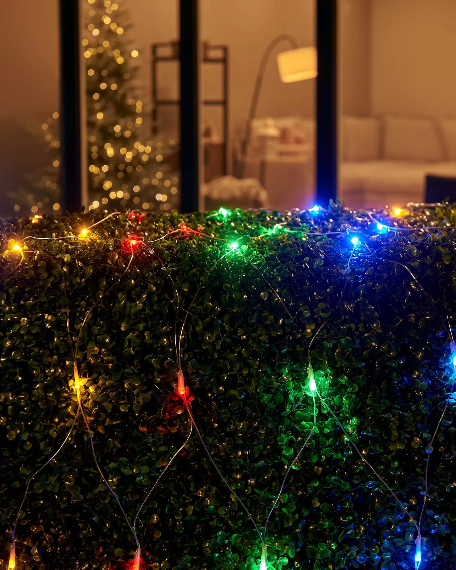 WeRChristmas Link Up | Curtain & Net Lights^LINK UP LED Net Lights, 2 M X 2 M, Multi Colour