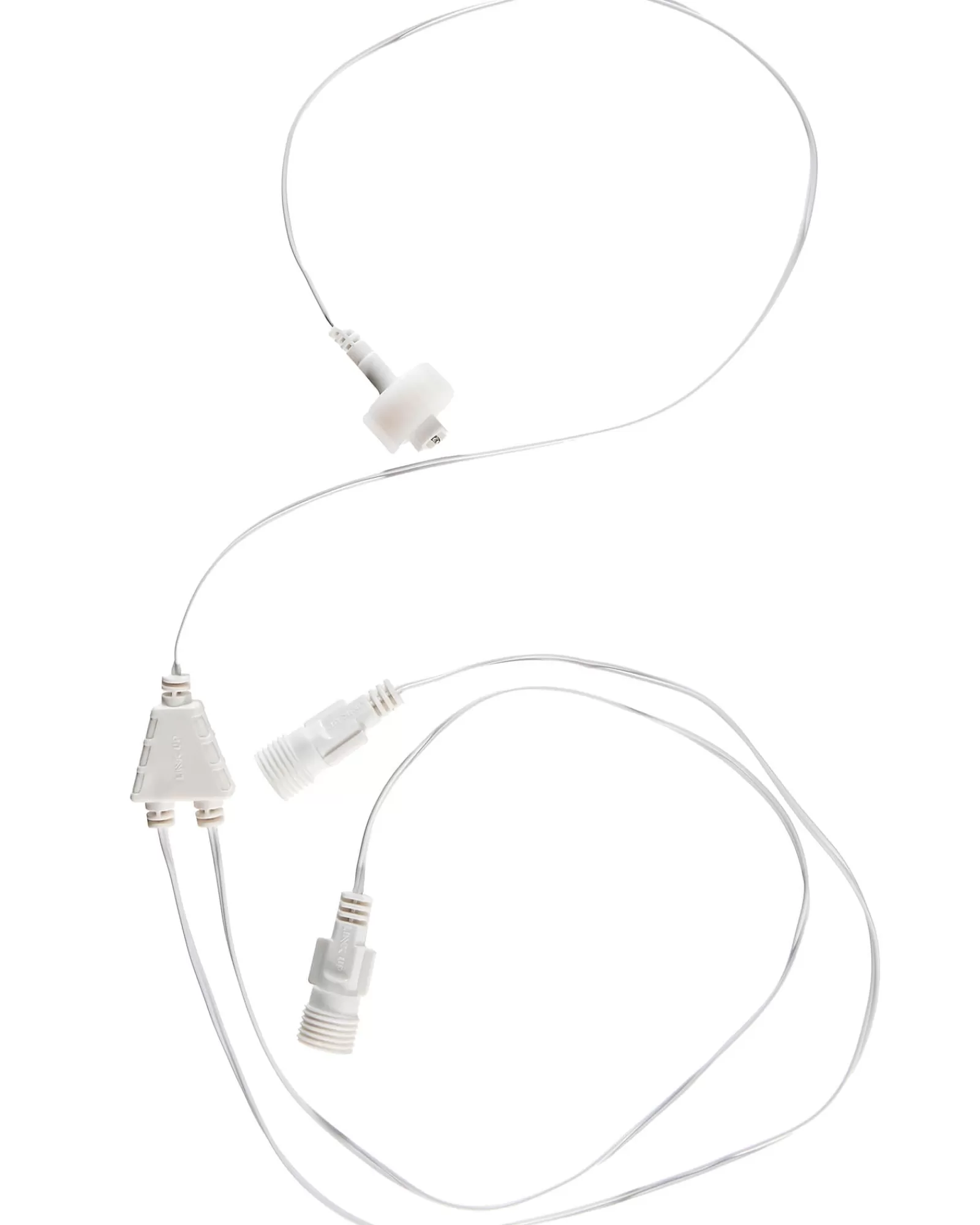 WeRChristmas Link Up | Connectable Lights^LINK UP Y Cord Connector, Connectable, White Cable