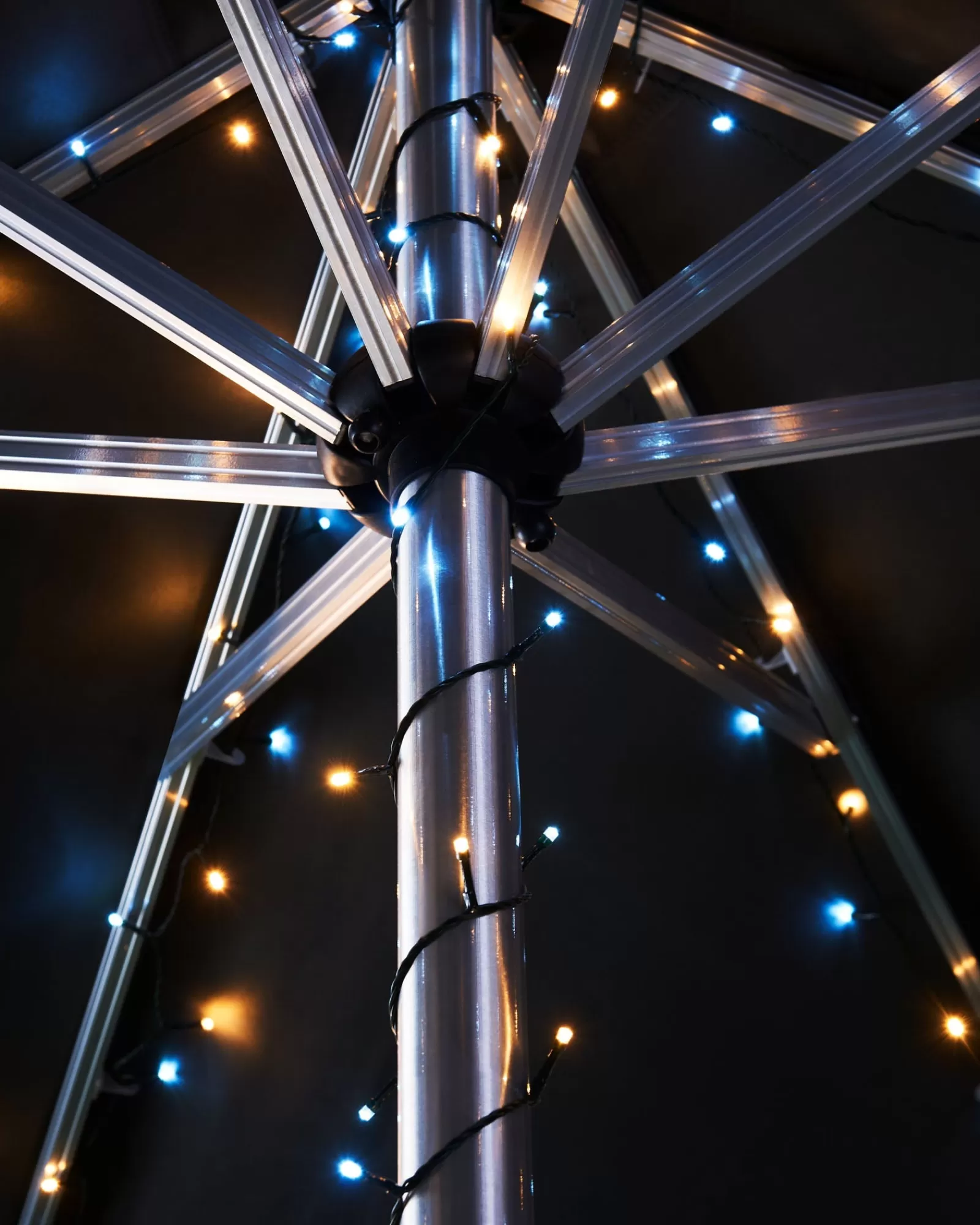 WeRChristmas Fairy Lights | Tree Lights^Outdoor Multi-Function 240 LED Light String, Warm White & Ice White
